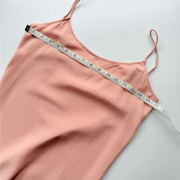 AYR The Ten Outta Ten - Heavyweight Silk Bias Cut Slip Dress Sunset Pink XS - Picture 12 of 16